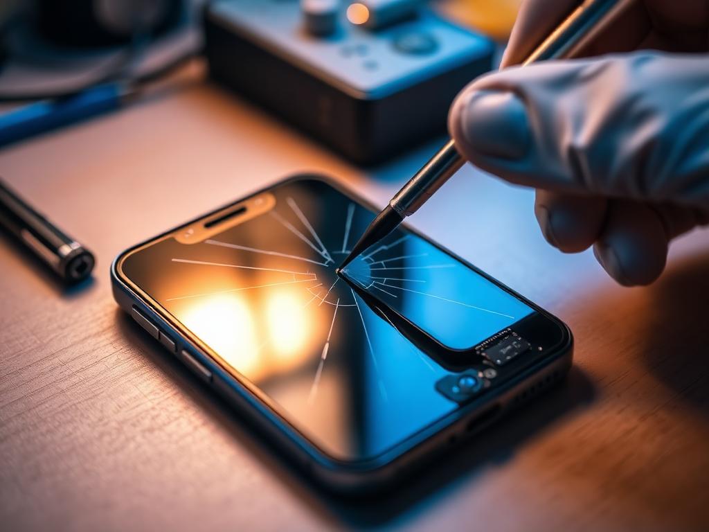 Mobile phone screen repair